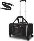 Pet Carrier with Wheels 18x12x8.5 JetBlue Allegiant Airline Approved