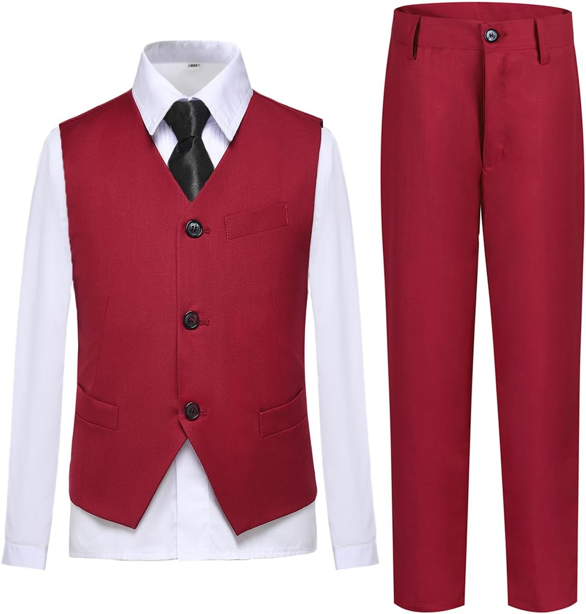 Boys Vest Set Formal Dress Suits for Weddings and Special Events