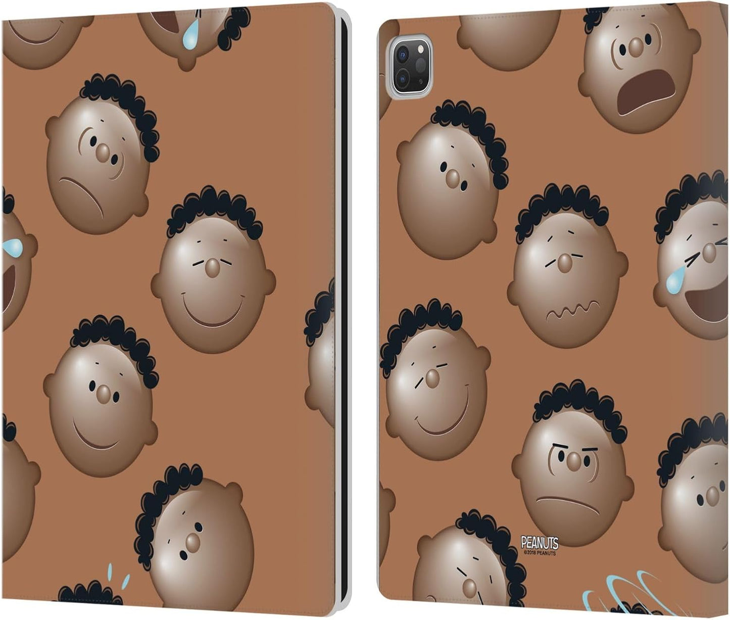 Peanuts Character Patterns Leather Wallet Case for iPad Pro 13 M4