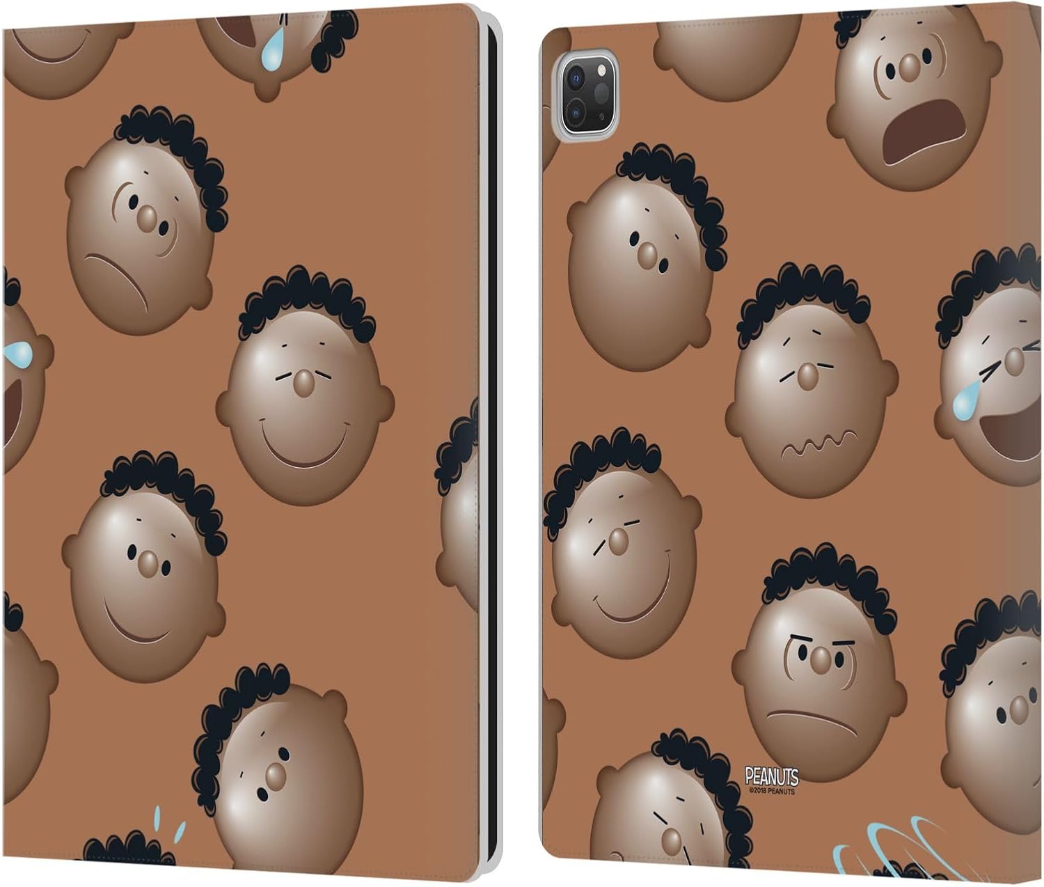 Peanuts Character Patterns Leather Wallet Case for iPad Pro 13 M4