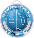 40 lb Pre-Tied Dropper Loop Rigs Fishing Line Spool - Ready-to-Fish