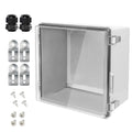 LeMotech IP67 Waterproof Hinged Clear Cover Electrical Box - Durable