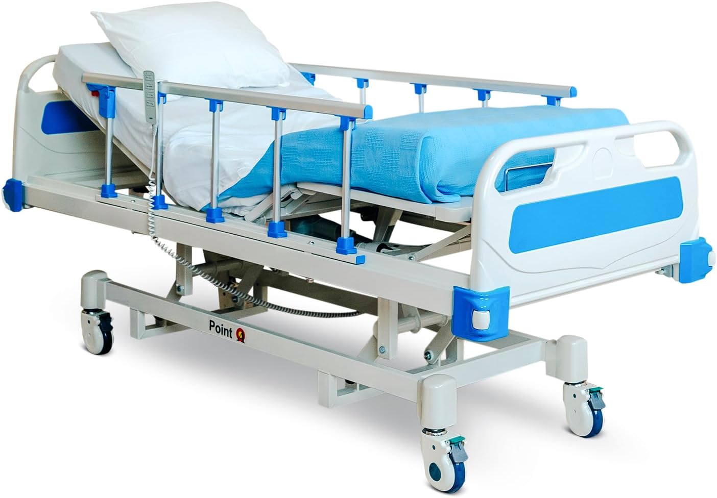 Point A Premium Full Electric Hospital Bed with Foam Mattress