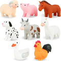 No Hole Bath Toys for Infants and Toddlers - Mold Free 8Piece Set
