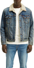 Levi's Men's Sherpa Lined Trucker Jacket - Warm Everyday Layer Jackets