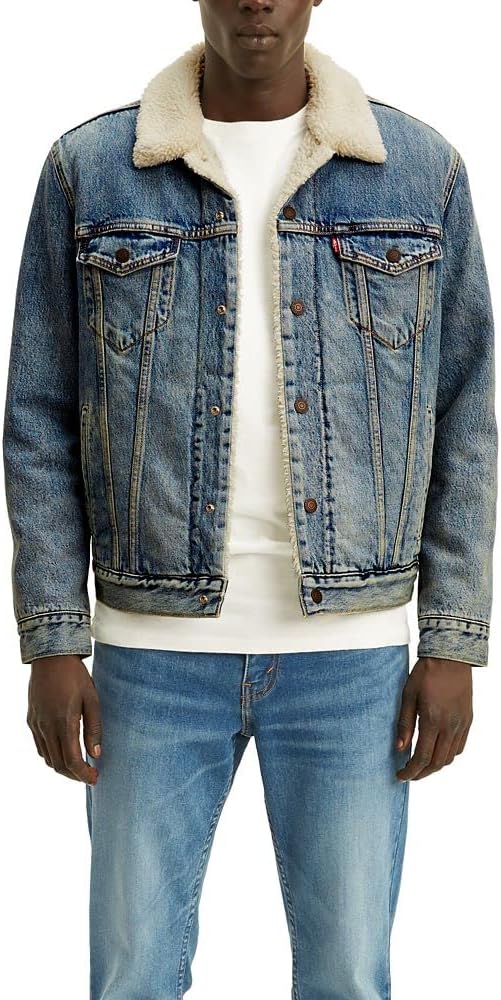 Levi's Men's Sherpa Lined Trucker Jacket for Everyday Style