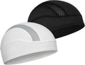 Skull Cap Helmet Liner Beanie - Cooling Mesh Sweat Wicking Hat