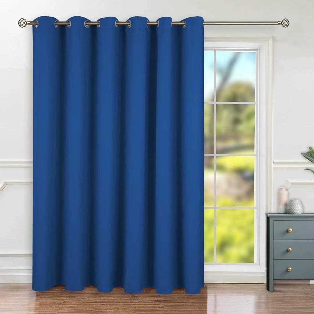 BGment Fashion Sliding Door Curtain for Room Darkening Needs