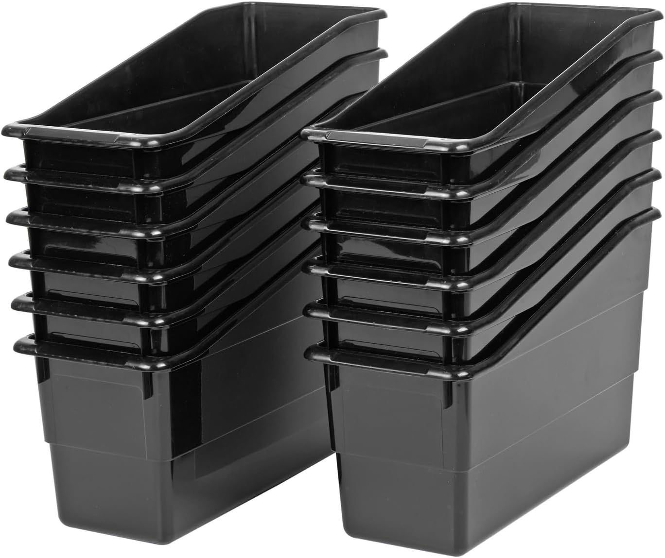 Durable Book and Binder Holders - 12 Pack for Endless Storage