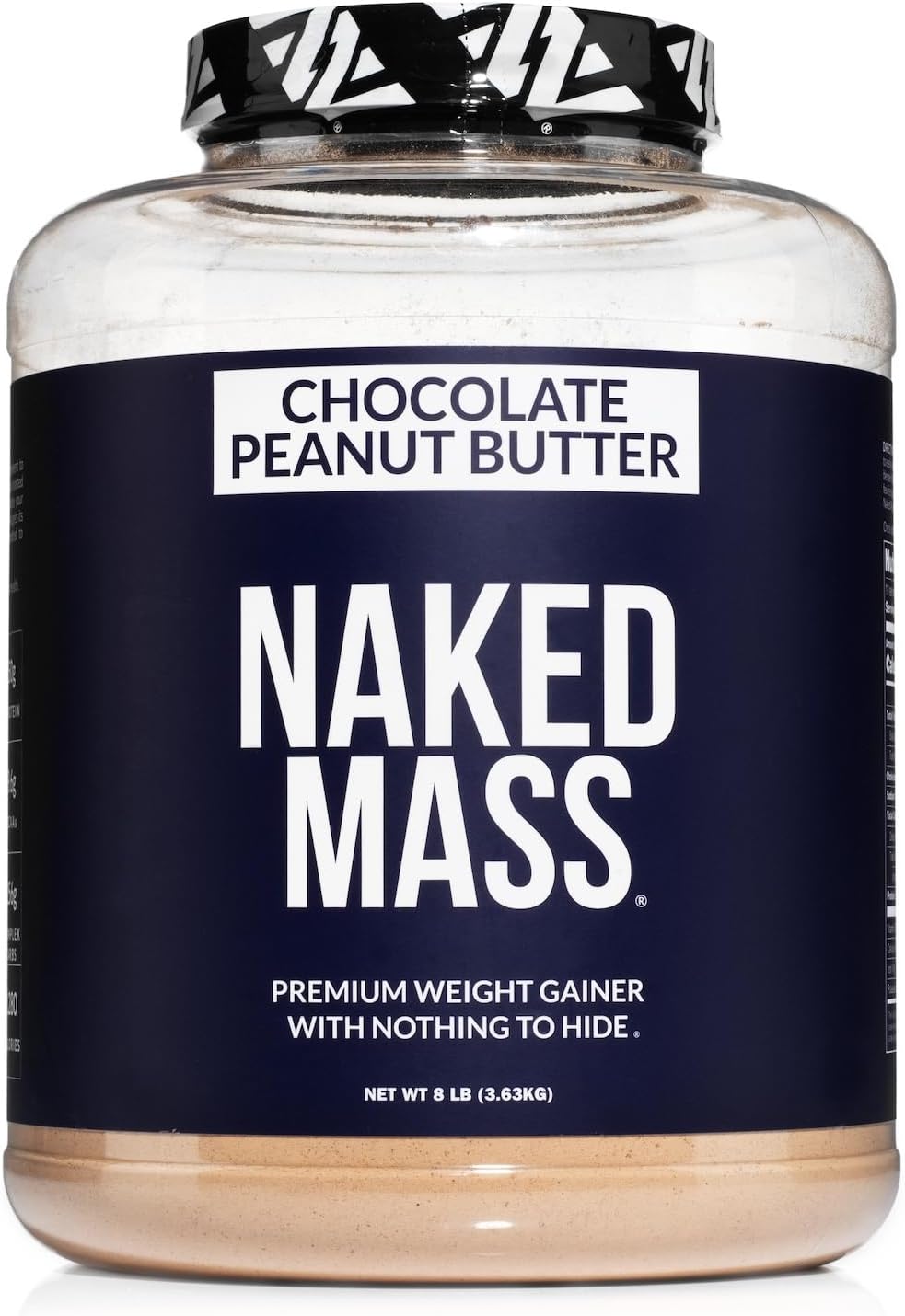 NAKED Chocolate Peanut Butter Mass - All Natural Weight Gainer