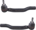 TRQ Front Outer Tie Rod Set Compatible with 2013-2018 Toyota Avalon