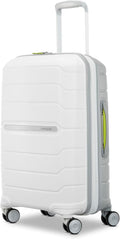 Freeform Hardside Carry-On 21in White/Grey - Lightweight Spinner
