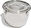 CVAULT 1 lb Container - Air Tight, Light Resistant Stainless Steel