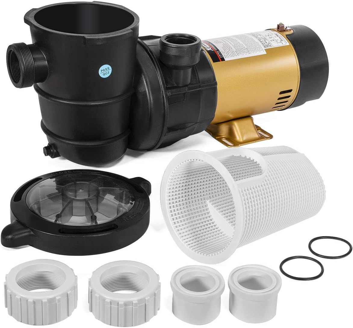 XtremepowerUS 1.5HP Variable Speed Pool Pump for Above-Ground Pools