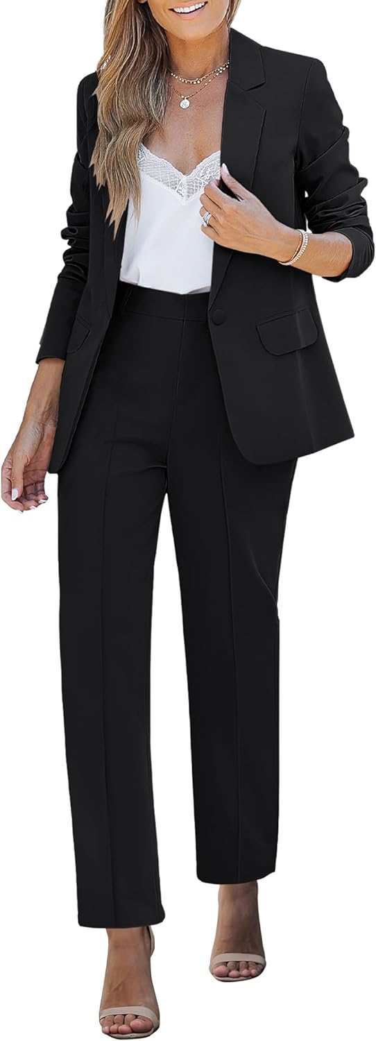 Luvamia Women's Two Piece Sets for Business Casual Outfits