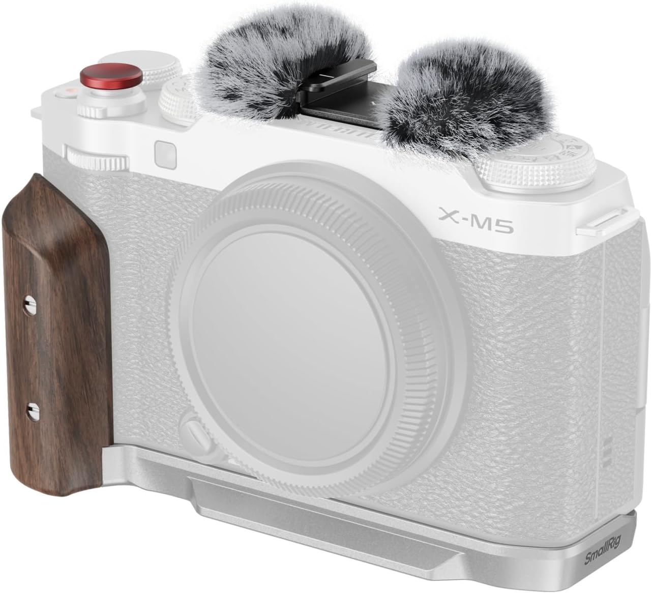 SMALLRIG X-M5 Wooden Handgrip with Quick Release for FUJIFILM