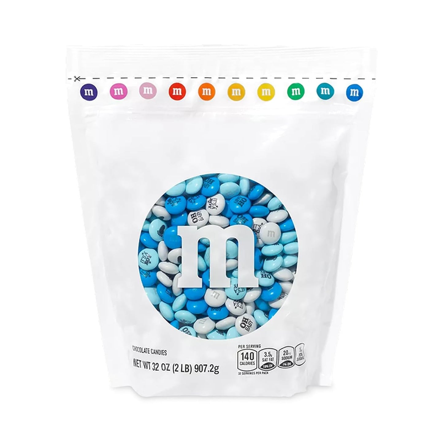 M&M'S World It's A Boy Milk Chocolate Candy for Celebrations