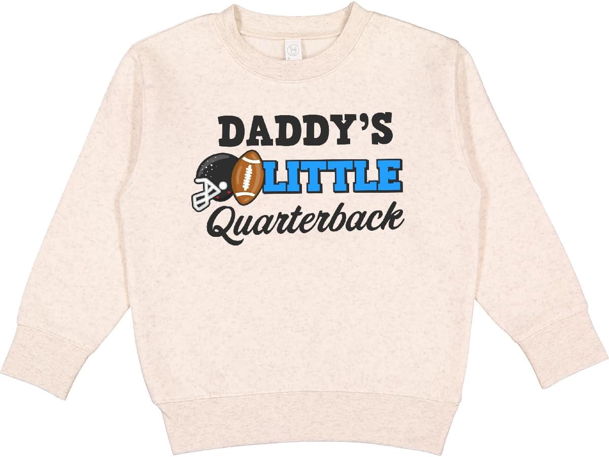 Daddy's QB: Toddler Sweatshirt