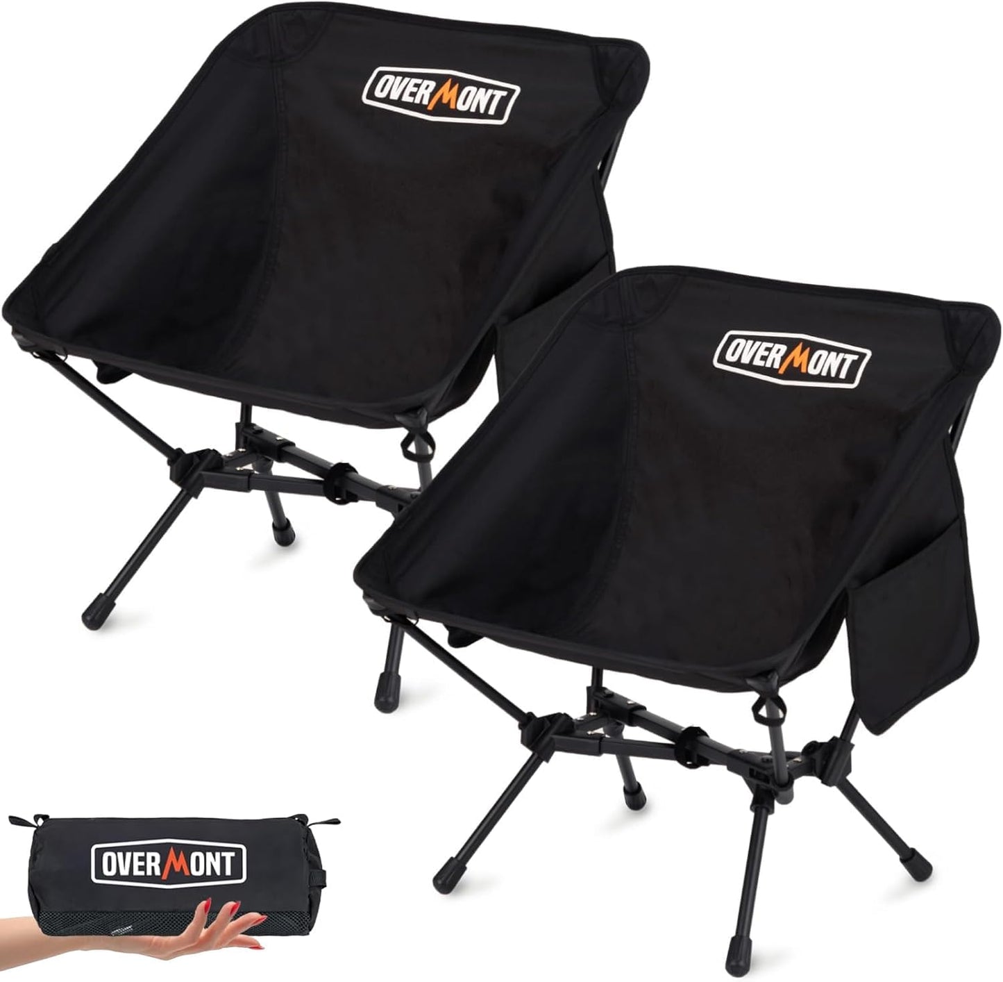 Overmont Ultralight Camping Chair: Portable & Strong