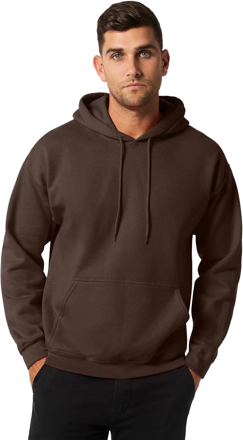 Gildan Dark Chocolate Hoodie - 2XL