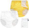 EZ Moms Reusable Baby Swim Diapers 2 Pack - Soft, Waterproof Fit