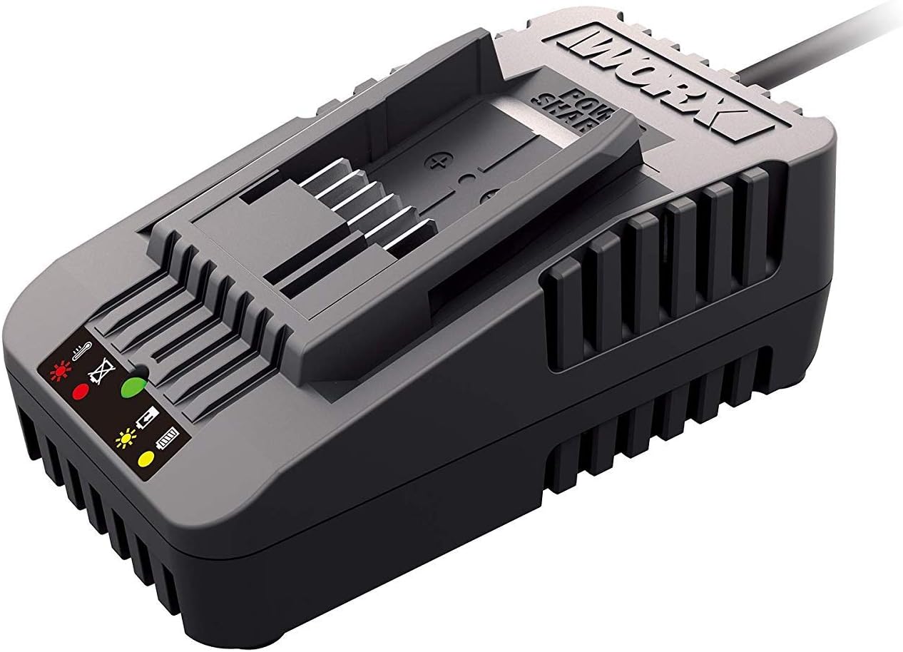 WORX WA3881 Quick 60-Min Charger for 18V and 20V Batteries