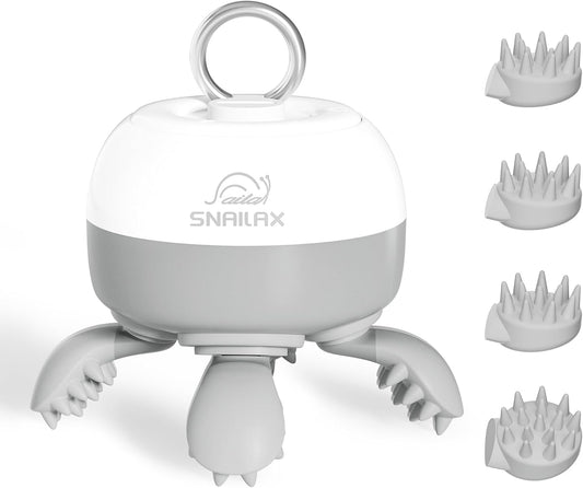 Snailax Rechargeable Scalp Massager - Stress Relief & Hair Growth