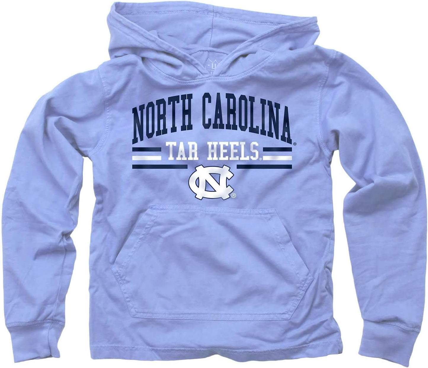Wes and Willy Youth Boys College Team Long Sleeve Hooded T-Shirt