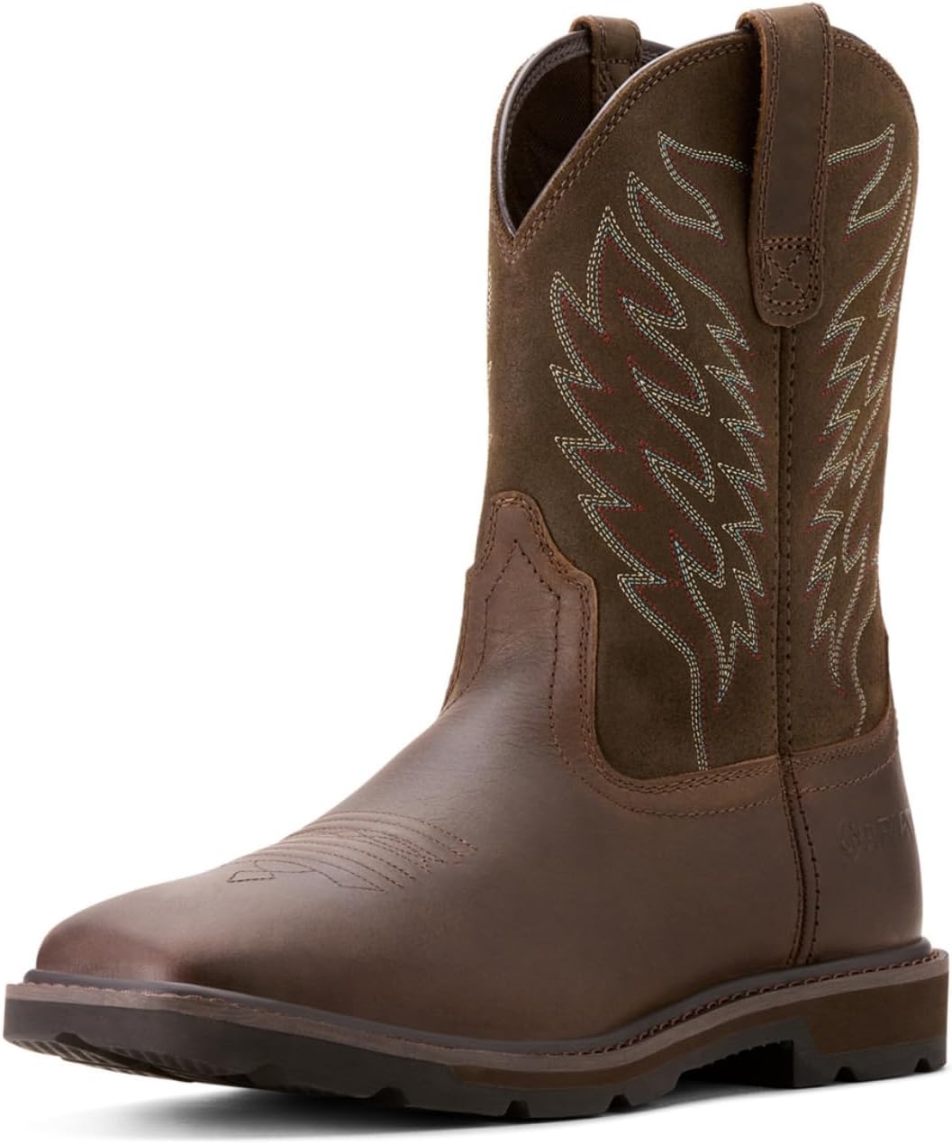 Ariat Men's Groundbreaker Wide Square Toe Work Boots for Comfort