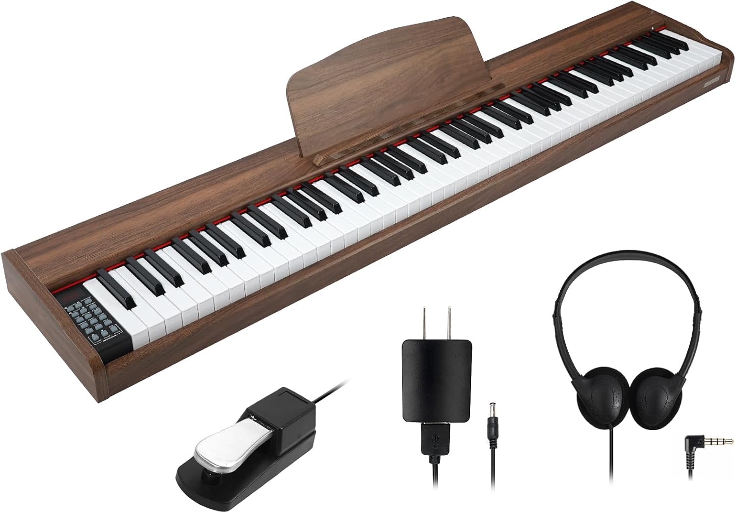 LeeQee 88-Key Semi-Weighted Piano: Professional Sound, Endless Connectivity!