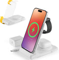 3 in 1 Charging Station for Multiple Devices - Compact Travel Stand