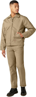 Dickies Men's Unlined Eisenhower Jacket - Durable Cotton/Poly Twill