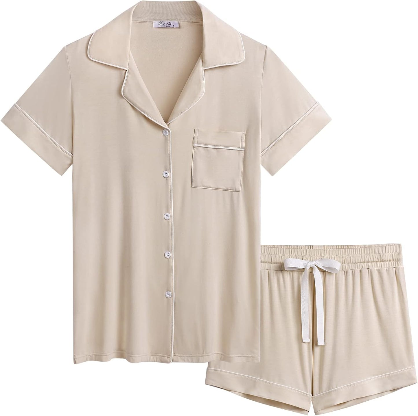 Cooling Bamboo Viscose Pajamas for Women - Ultra Soft Sleepwear
