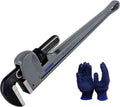 24 Inch Aluminum Pipe Wrench 4 in Jaw Opening - Heavy Duty Tool