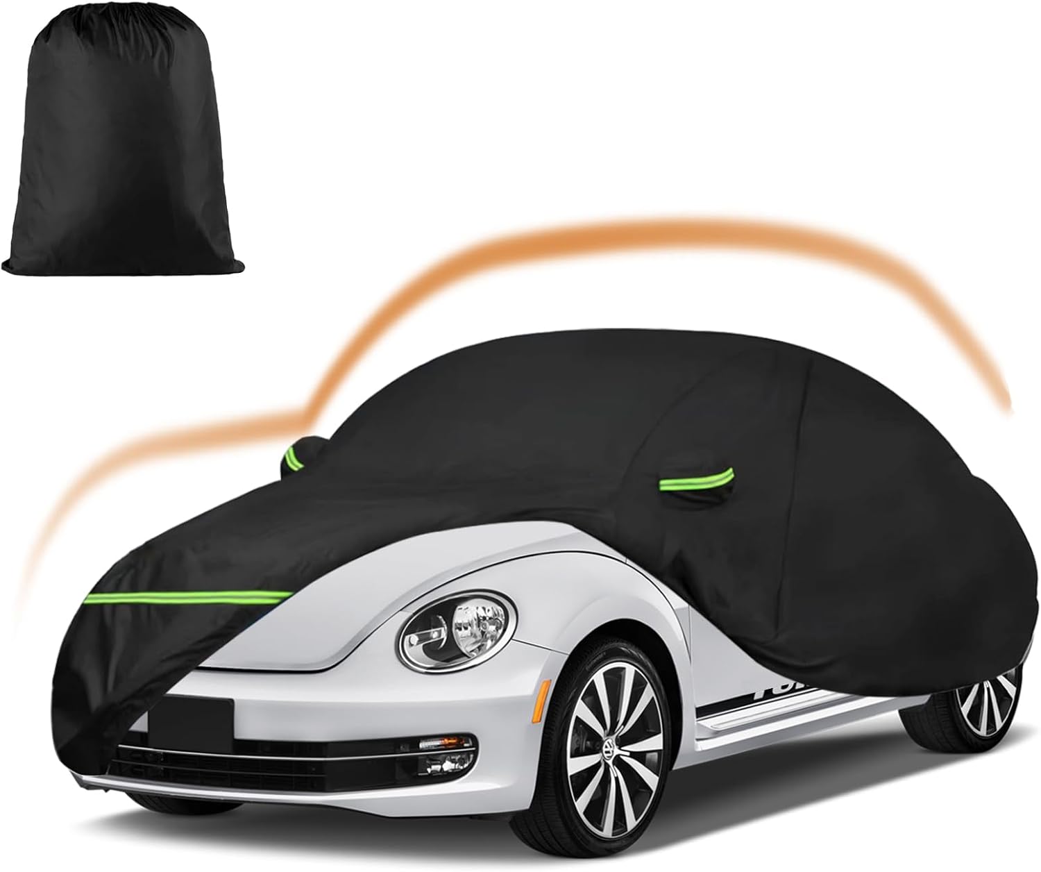 Custom-fit Waterproof Car Cover for 1998-2023 Volkswagen Beetle