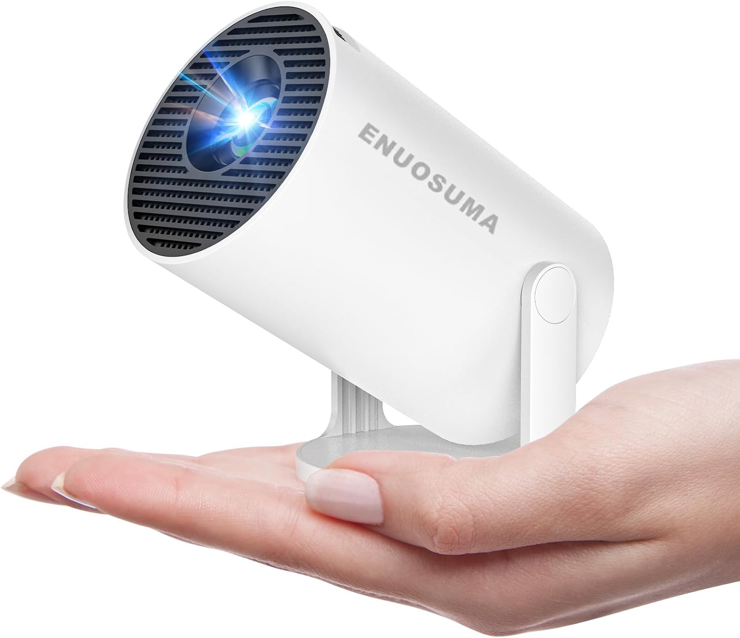 Compact 4K Mini Projector with WIFI 6 and Android 11 Support