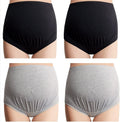 Mama Cotton Women's Over The Bump Maternity Panties High Waist - Full