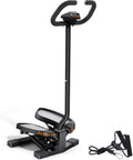 Sportsroyals Stair Stepper Twist Mini Stepper with Handlebar - Compact