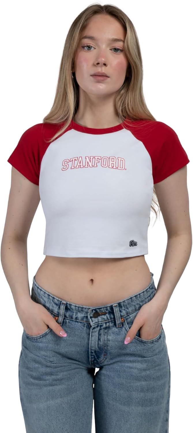 Homerun Cropped Tee for Women - Game Day Ready Baby Tee