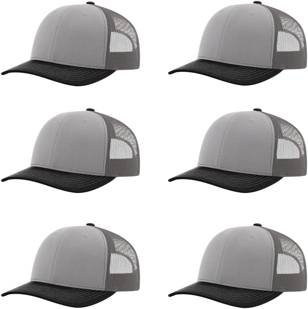 Richardson 112 Classic Six-Panel Adjustable Snapback Trucker Cap