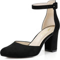 Stylish Chunky Block Pumps for Women by Ankis - Closed Toe Design
