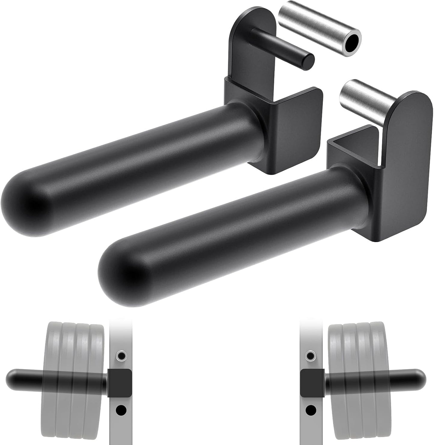 Space-Saving Plate Holders for Power Racks
