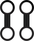 Scuba Snorkel Mask Strap Keeper - Double Loop Silicone Retainer