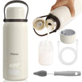 Portable Bottle Warmer for Travel - Fast 3Min Heating & 17oz Capacity