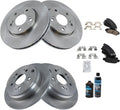 Front and Rear Brake Pad & Rotor Kit for 2005-2010 Honda Odyssey