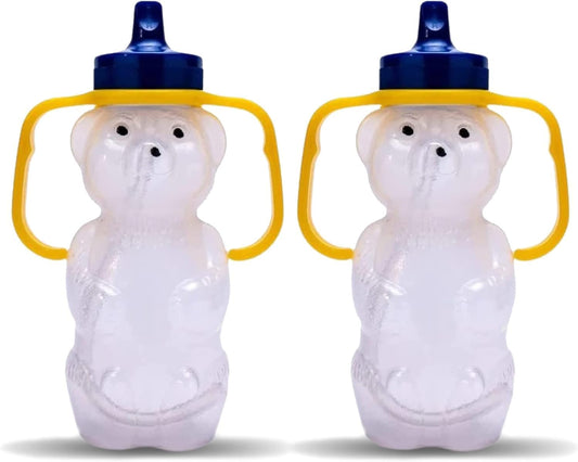 Honey Bear Straw Cup for Babies - Fun and Easy Drinking Solution