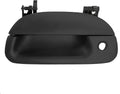 TRQ Black Tailgate Handle with Lock Hole for Ford Trucks - Direct Fit