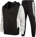 Men's Hooded Athletic Tracksuit Casual 2 Pieces Suits - Comfortable