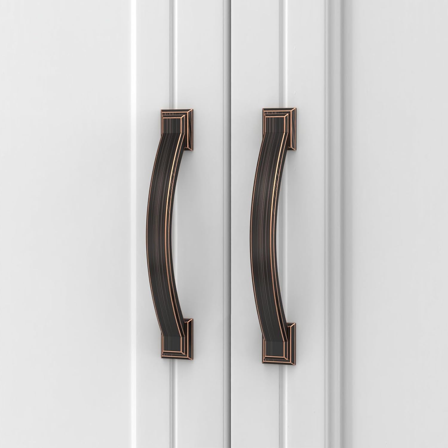 Asidrama 10 Pack 3.75 Inch Oil Rubbed Bronze Cabinet Handles