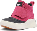 SOREL Kids Waterproof Out N About IV Strap Suede Snow Boot